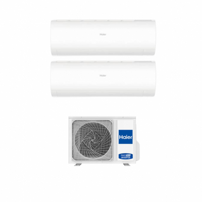 Climatizzatore Dual Split Haier Pearl Wifi 12000+12000 Btu inverter R32 3U55S2SM1FA-3 A+++