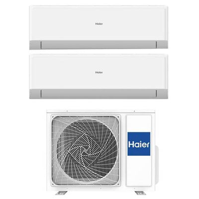 Climatizzatore dual split Haier Revive Wifi 9000+12000 Btu inverter R32 2U50MEEFRA A+++