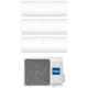 Climatizzatore trial split Haier Pearl Wi-Fi 9000+9000+12000 BTU inverter R32 3U70S2SR5FA A+++