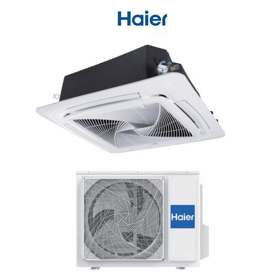 Haier Climatizzatore Monosplit A Cassetta A 4 Vie Round Flow 55000 Btu Trifase ABH160K1ERG(H) Wi-Fi optional R-32