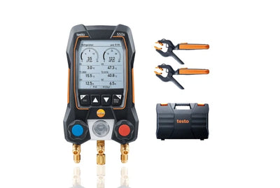 TESTO 550s GRUPPO MANOMETRICO DIGITALE A DUE VIE  CON BLUETOOTH