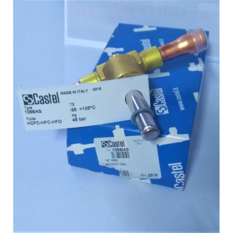 VALVOLA SOLENOIDE CASTEL N.CHIUSA 1/2" ODS
