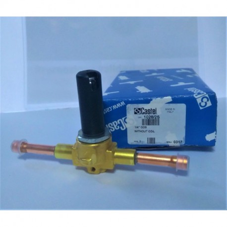 VALVOLA SOLENOIDE CASTEL N.CHIUSA 1/4"ODS