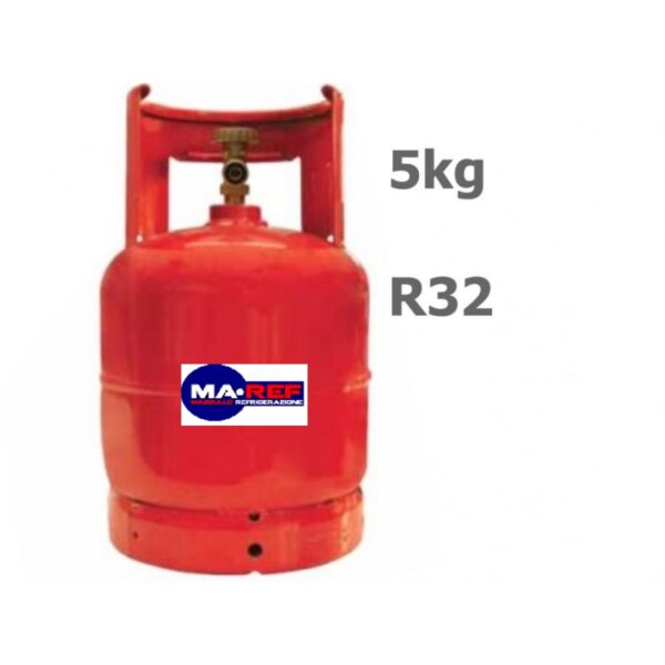 Bombola di gas R32 5 kg (Valvola W21,7×1/14″) SX