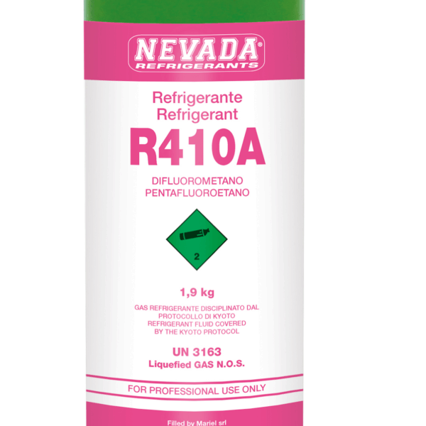 Bombola Ricaricabile di gas R410A da 1,9 kg valvola 5/16